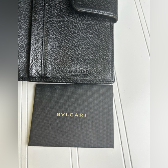 Bvlgari Bulgari Black Leather Wallet - Picture 15 of 16